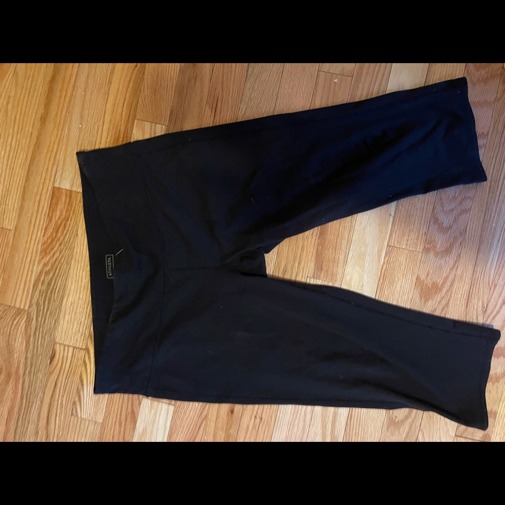 Black Athleta shorts